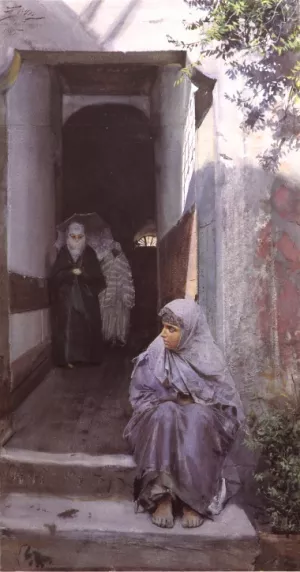 I Top Capu by Anders Zorn Oil Painting