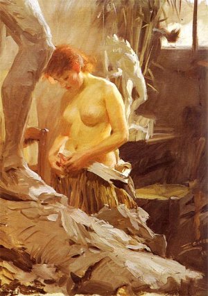 I Wilkstroms Atelje by Anders Zorn Oil Painting