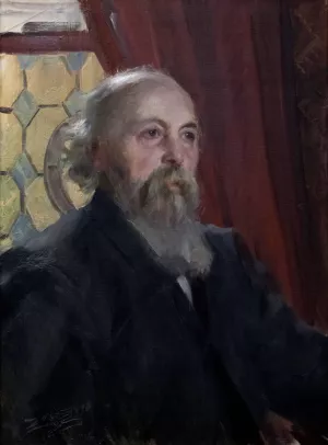 Jacques Thiel by Anders Zorn Oil Painting