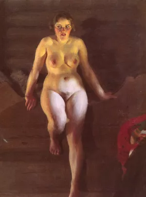 Loftsangen by Anders Zorn Oil Painting