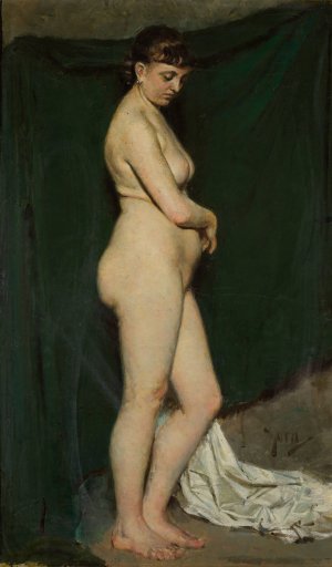 Model Study by Anders Zorn Oil Painting