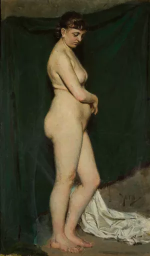 Model Study by Anders Zorn Oil Painting