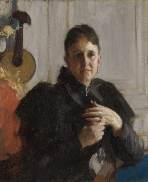 Main Product Photo of Mrs. John Crosby Brown  Painting by Anders Zorn