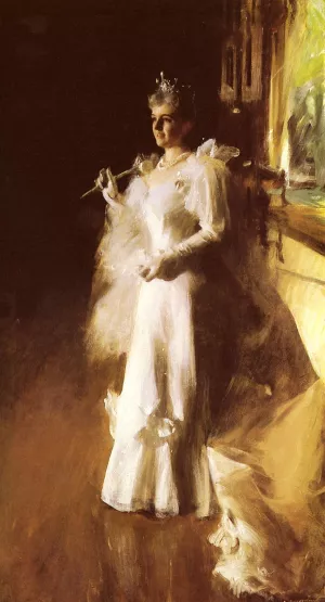 Mrs. Potter Palmer painting by Anders Zorn