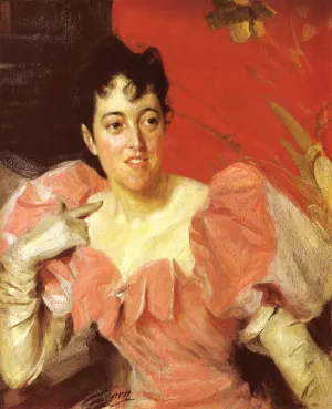 Mrs. Walter Bacon painting by Anders Zorn