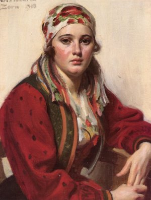Ols Maria by Anders Zorn Oil Painting