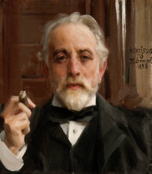 Pontus Furstenberg by Anders Zorn Oil Painting