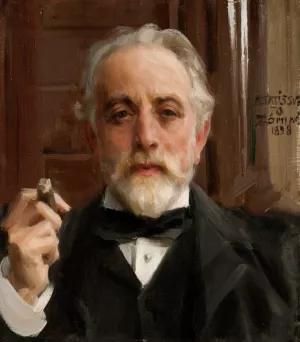 Pontus Furstenberg by Anders Zorn Oil Painting