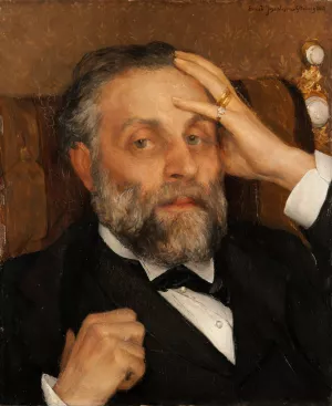 Pontus Furstenberg by Anders Zorn Oil Painting