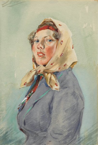 Main Product Photo of Skerikulla Painting by Anders Zorn