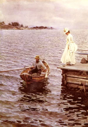 Sommarnoje by Anders Zorn - Oil Painting Reproduction