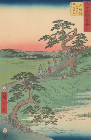Chiriu Oil painting by Ando Hiroshige