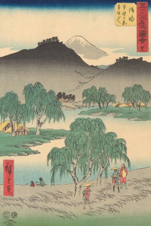 Goyu by Ando Hiroshige Oil Painting