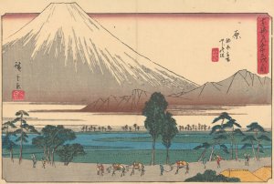 Hara by Ando Hiroshige Oil Painting