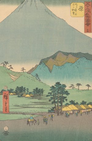 Hara by Ando Hiroshige Oil Painting