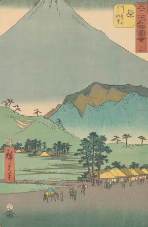 Hara by Ando Hiroshige Oil Painting