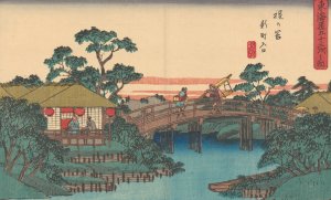 Hodogaya by Ando Hiroshige Oil Painting