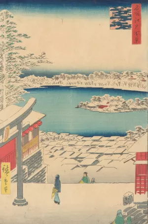 Islet in the Snow by Ando Hiroshige Oil Painting