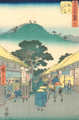 Mariko by Ando Hiroshige Oil Painting