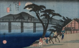 Nagakubo by Ando Hiroshige Oil Painting
