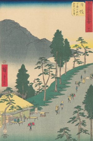Nissaka by Ando Hiroshige Oil Painting
