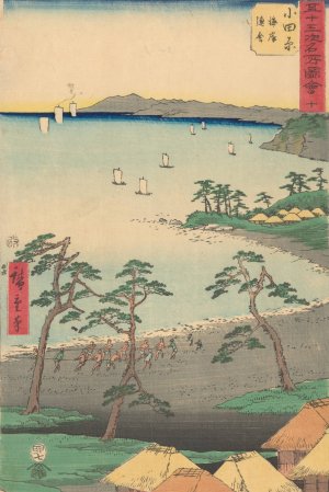 Odawara by Ando Hiroshige Oil Painting