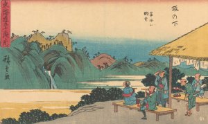 Sakonashita by Ando Hiroshige Oil Painting