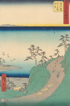 Shirasuka by Ando Hiroshige Oil Painting