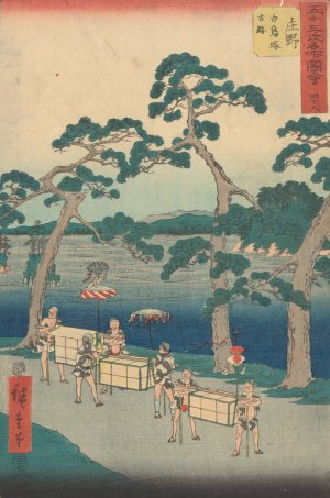 Shono by Ando Hiroshige Oil Painting