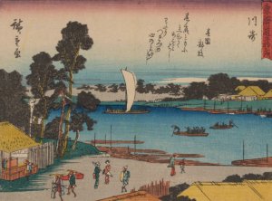 Tokaido gojusantsugi, Pl.03 by Ando Hiroshige Oil Painting