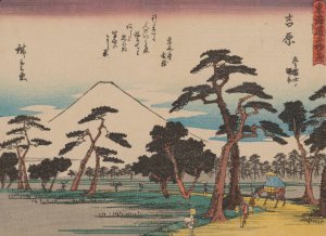 Tokaido gojusantsugi, Pl.15 by Ando Hiroshige Oil Painting