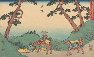 Totsuka by Ando Hiroshige Oil Painting
