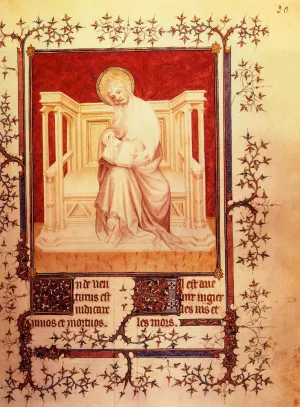 St. Philip From The Psalter Of Jean, Duc Du Berry by Andre Beauneveu Oil Painting