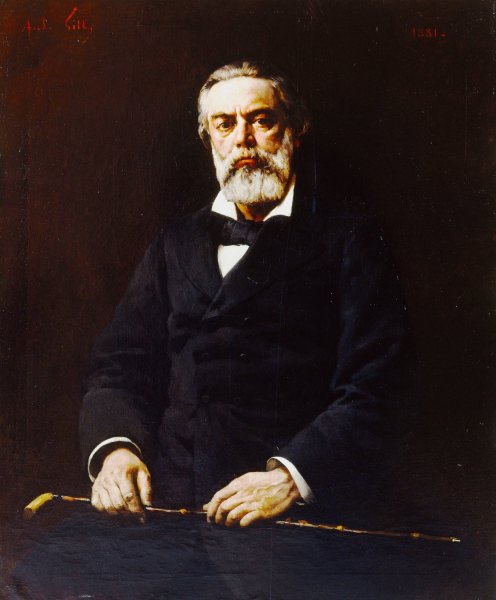 Main Product Photo of Jules Valles  Painting by Andre Gill