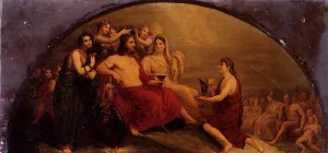 Olympus by Andrea Appiani - Oil Painting Reproduction