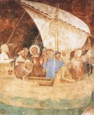 Scenes from the Life of St. Rainerus Detail painting by Andrea Da Firenze
