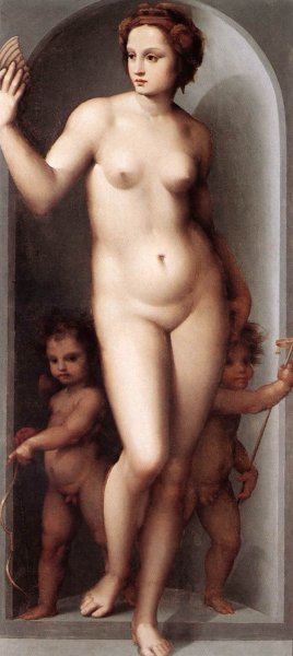 Venus and Two Cupids