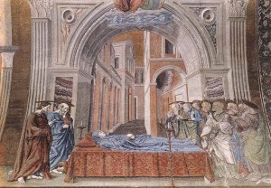 Death of the Virgin by Andrea Del Castagno Oil Painting