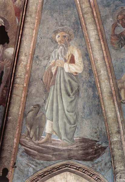 Main Product Photo of St. John the Evangelist Painting by Andrea Del Castagno