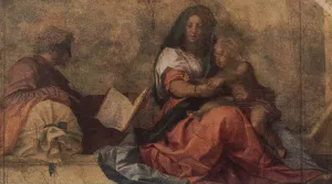 Madonna del sacco Madonna with the Sack by Andrea Del Sarto Oil Painting