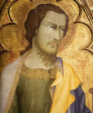St James the Greater Detail by Andrea Di Vanni D'Andrea - Oil Painting Reproduction