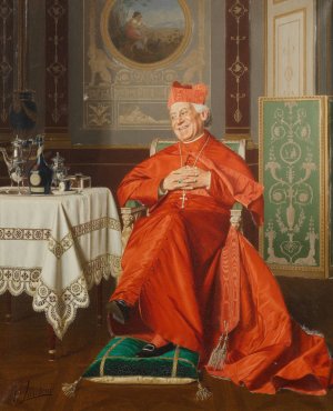 Anticipation by Andrea Landini Oil Painting