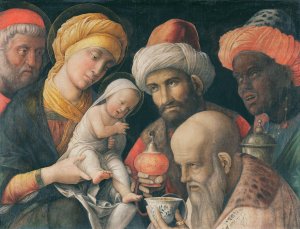 Adoration Of The Magi by Andrea Mantegna Oil Painting