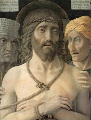 Ecce Homo painting by Andrea Mantegna