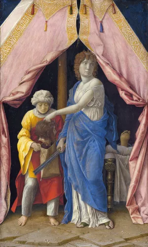 Judith with the Head of Holofernes Oil painting by Andrea Mantegna
