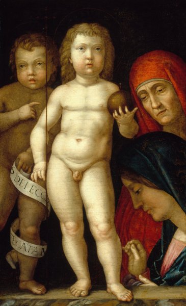 Main Product Photo of Le Maitre du Monde  Painting by Andrea Mantegna
