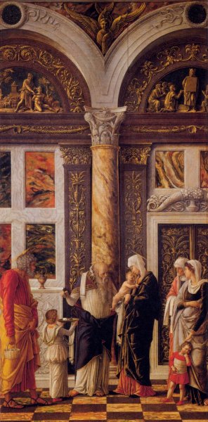 Main Product Photo of The Circumsicion of Jesus, Detail Painting by Andrea Mantegna