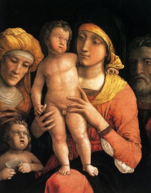 The Holy Family with Saint Elizabeth and the Infant John the Baptist