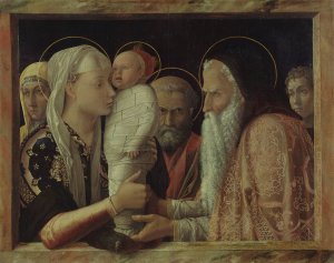 The Presentation by Andrea Mantegna Oil Painting
