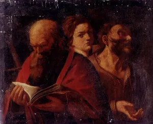 Three Ages Of Man by Andrea Sacchi Oil Painting